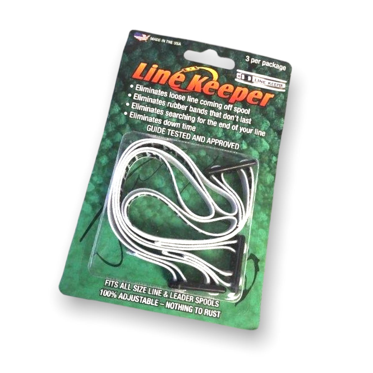 eco friendly fishing line spool LineKeeper Brand Fishing Spool Tamer (3 pack) – LineKeeperUSA