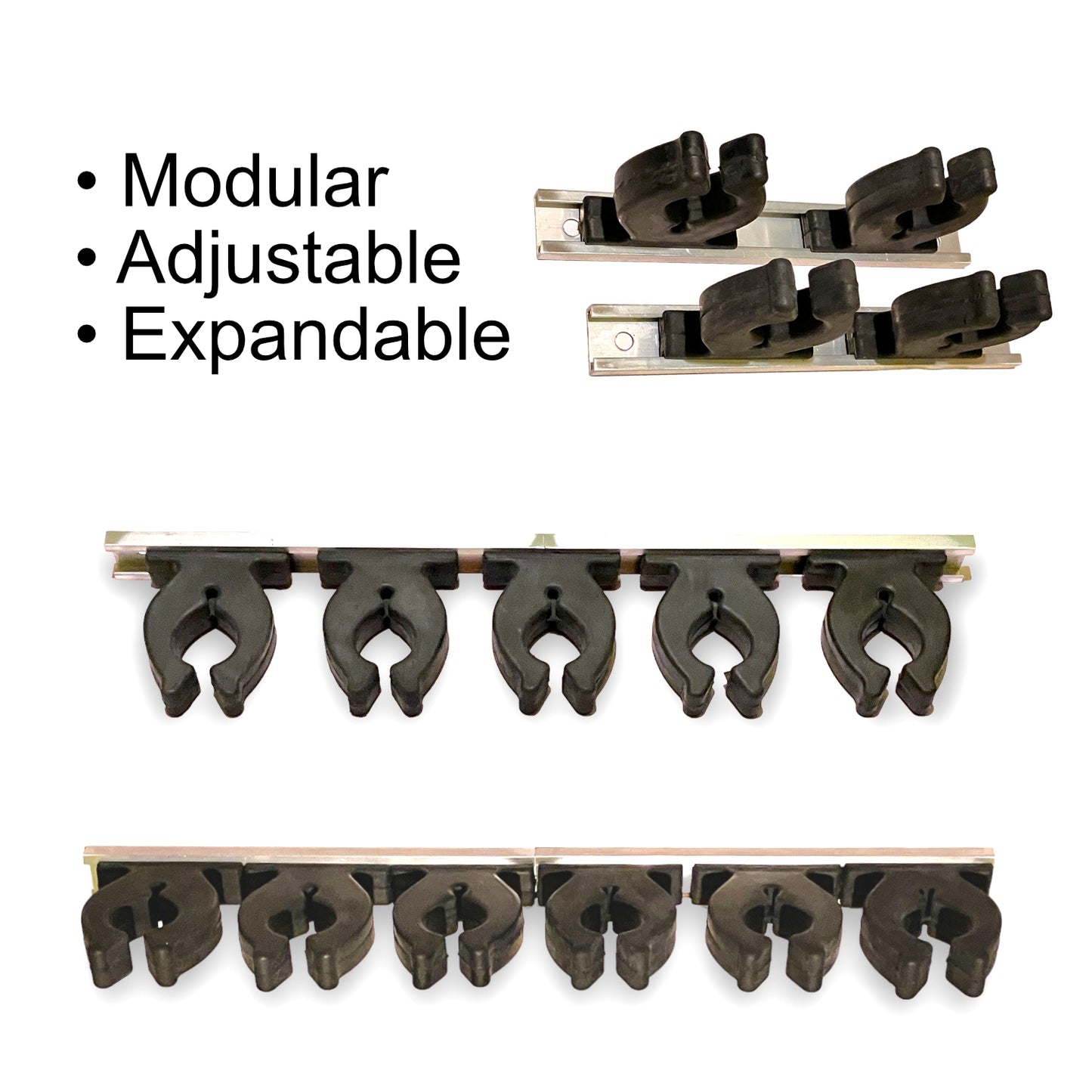 Modular Adjustable Fishing Rod Holder Rack Kit