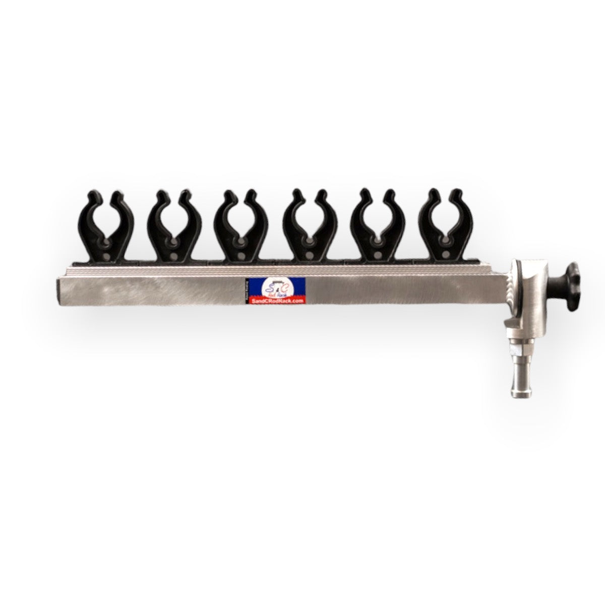 S & C Rodrac - Six Bay Swivel Mounted Fishing Rod Rack